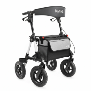 Déambulateurs tout-terrain pour adultes et seniors, avec 4 roues pneumatiques | KMINA | K10060