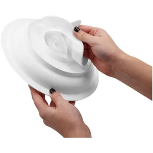 Assiette plate avec ventouse