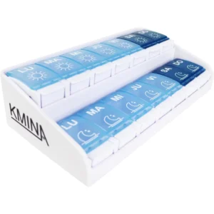 BOÎTE DE PILULES HEBDOMADAIRE - 2 FOIS PAR JOUR