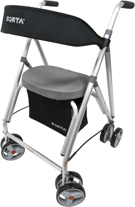 Déambulateur 8 roues avec siège – Image 3