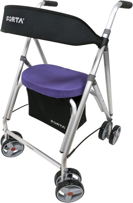 Déambulateur 8 roues avec siège – Image 4