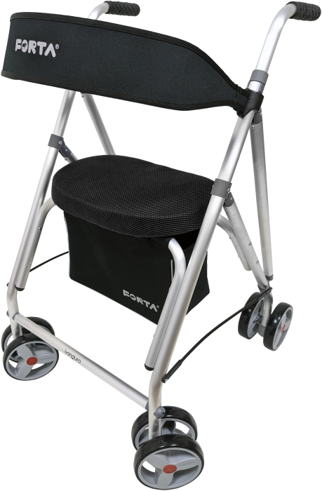 Déambulateur 8 roues avec siège – Image 2