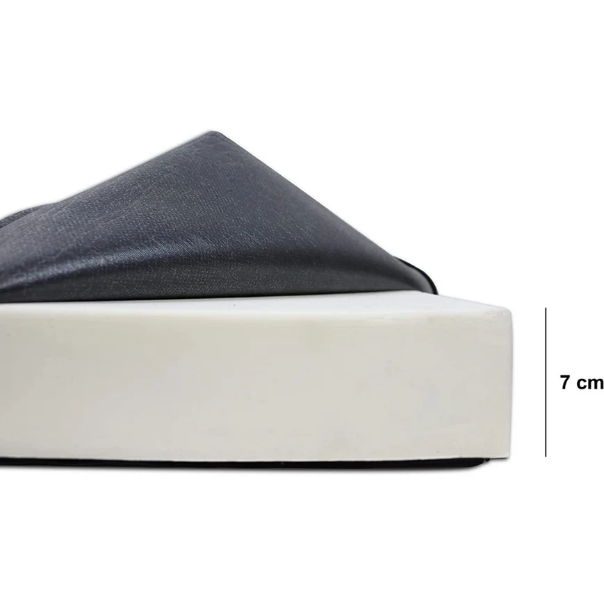 Coussin anti-escarres pour fauteuil roulant (41 x 41 x 7 cm, haute densité), coussins viscoélastiques pour seniors - KMINA - K40011 – Image 3
