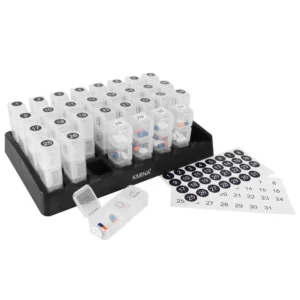 BOÎTE DE PILULES MENSUELLE - 3 FOIS PAR JOUR