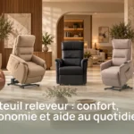Fauteuil releveur électrique au Maroc dans un salon moderne