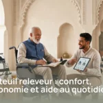 Fauteuil roulant au Maroc pour senior et personne à mobilité réduite